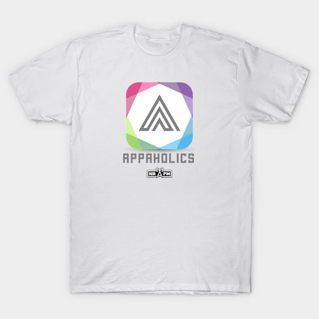 Appaholics Logo Tee T-Shirt by nerdradiofm